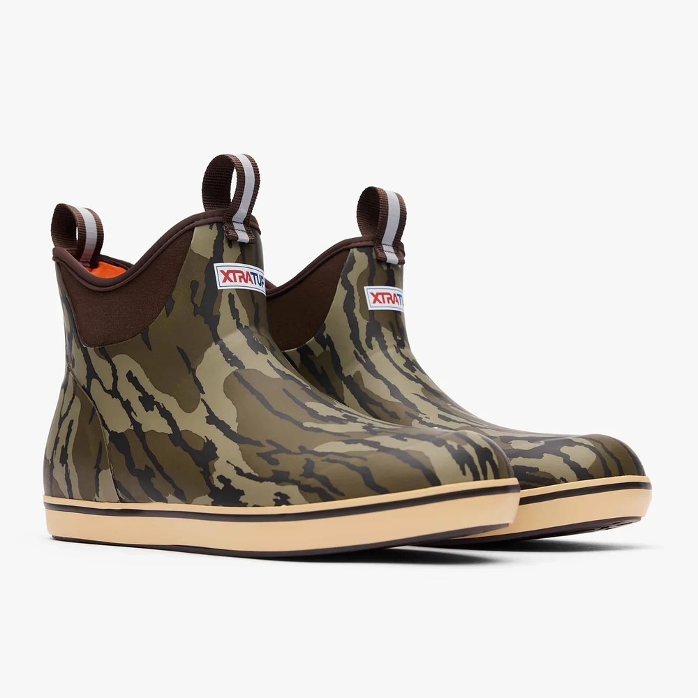 XTRATUF® (Men's 8 M) Mossy Oak™ Bottomland Ankle Deck Boot - $125